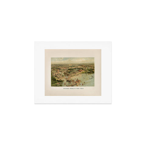 Society6 Design Studio Chicago Worlds Fair Art Print