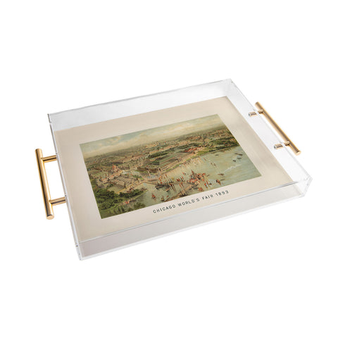 Society6 Design Studio Chicago Worlds Fair Acrylic Tray