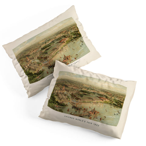 Society6 Design Studio Chicago Worlds Fair Pillow Shams