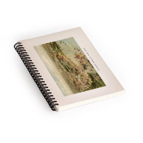 Society6 Design Studio Chicago Worlds Fair Spiral Notebook