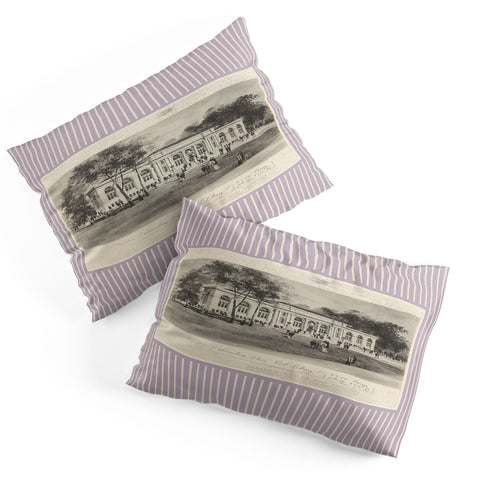 Society6 Design Studio Columbus Public Library 1910 Lavender Pillow Shams