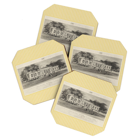 Society6 Design Studio Columbus Public Library Butter Coaster Set