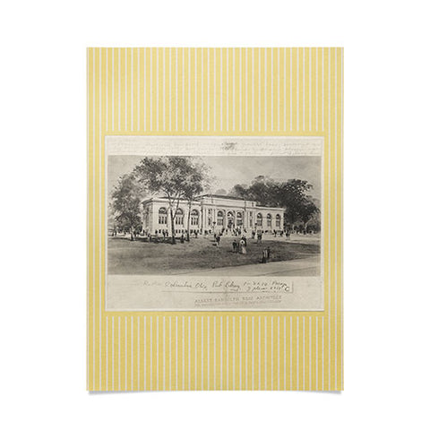 Society6 Design Studio Columbus Public Library Butter Poster