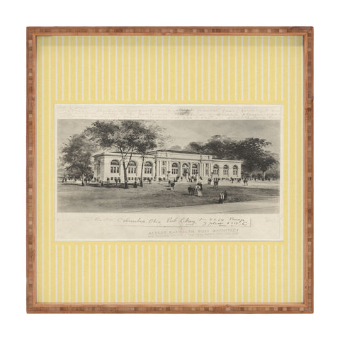 Society6 Design Studio Columbus Public Library Butter Square Tray