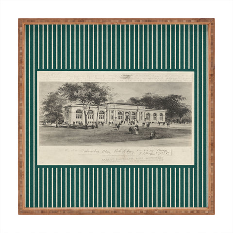 Society6 Design Studio Columbus Public Library Forest Square Tray