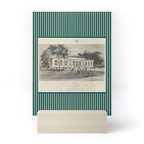 Society6 Design Studio Columbus Public Library Forest Mini Art Print