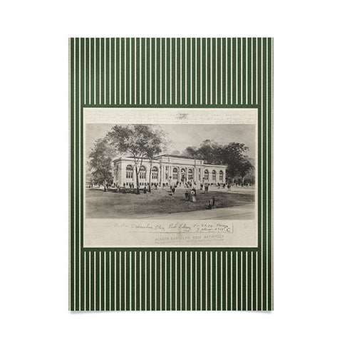 Society6 Design Studio Columbus Public Library Olive Poster