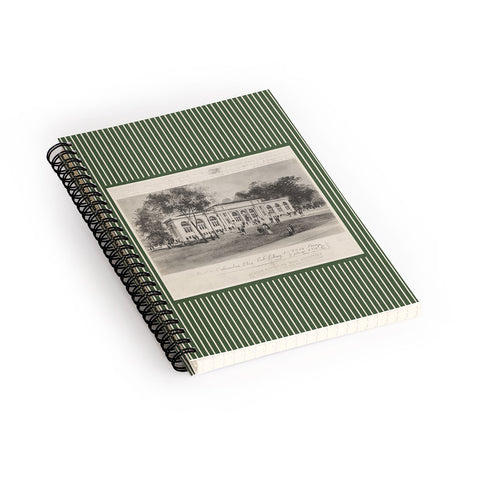 Society6 Design Studio Columbus Public Library Olive Spiral Notebook