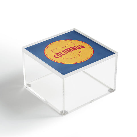 Society6 Design Studio Columbus Seal Acrylic Box