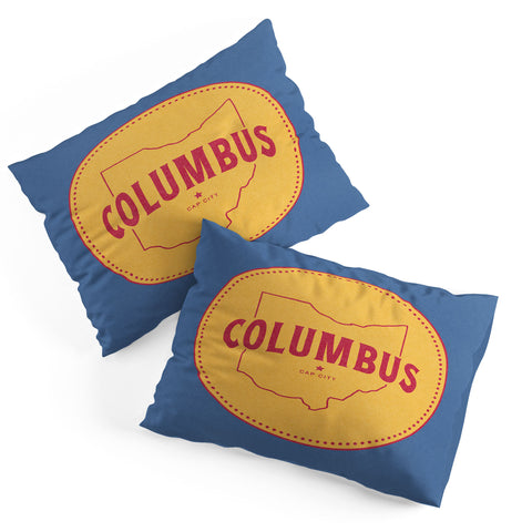 Society6 Design Studio Columbus Seal Pillow Shams