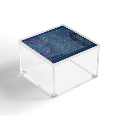 Society6 Design Studio Encyclopedia Britannica Philadelphia Map Acrylic Box