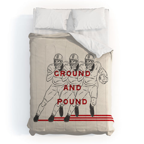 Society6 Design Studio Ground And Pound Comforter