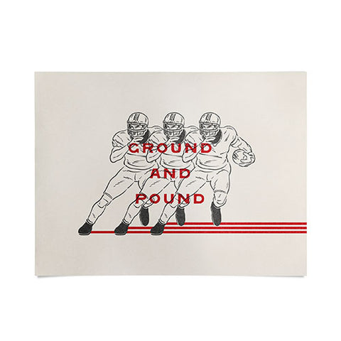 Society6 Design Studio Ground And Pound Poster