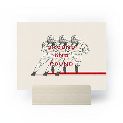 Society6 Design Studio Ground And Pound Mini Art Print