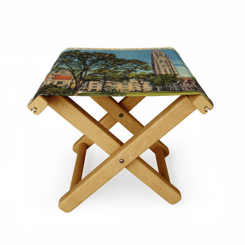 Society6 Design Studio Harkness Tower Folding Stool