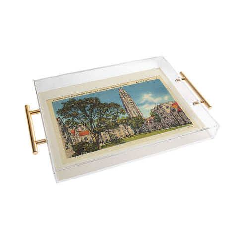 Society6 Design Studio Harkness Tower Acrylic Tray