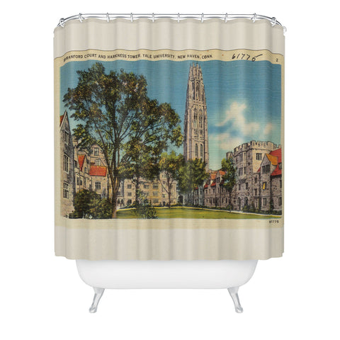 Society6 Design Studio Harkness Tower Shower Curtain