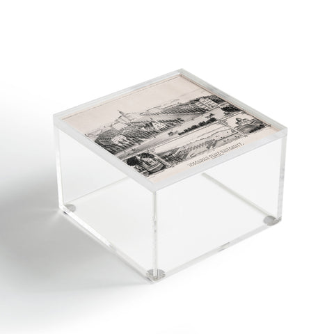 Society6 Design Studio Historic Wisconsin University Acrylic Box