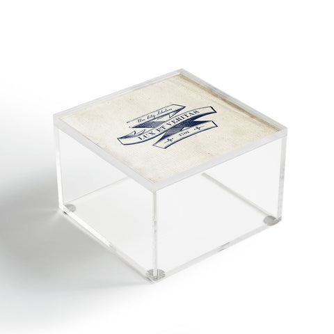 Society6 Design Studio Lux et Veritas Acrylic Box