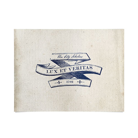 Society6 Design Studio Lux et Veritas Poster