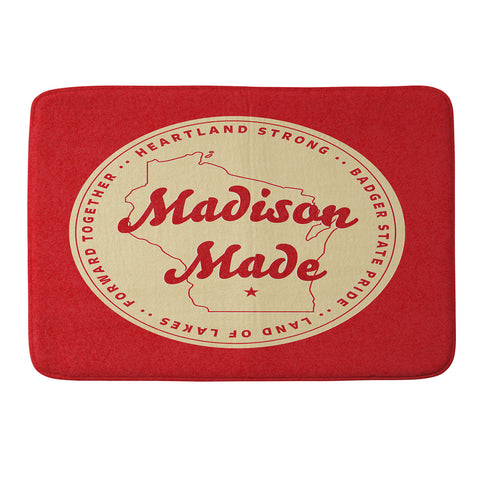 Society6 Design Studio Madison Made Memory Foam Bath Mat