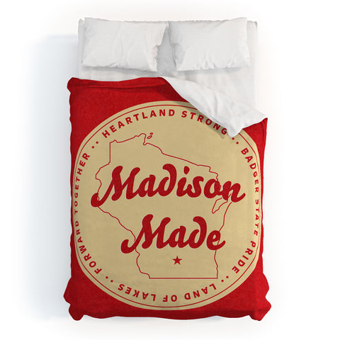 Society6 Design Studio Madison Made Duvet Cover
