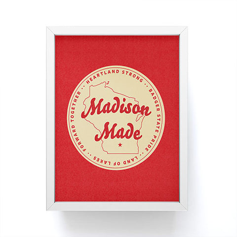 Society6 Design Studio Madison Made Framed Mini Art Print