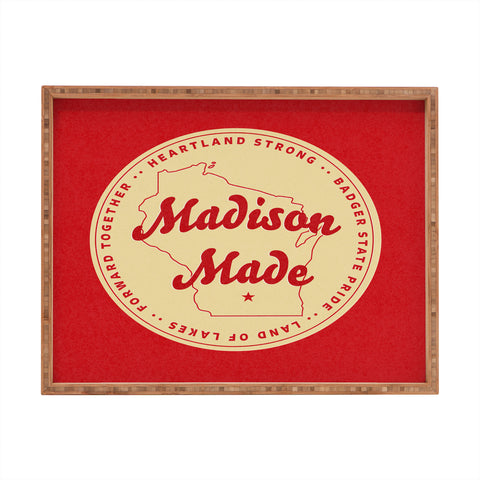 Society6 Design Studio Madison Made Rectangular Tray