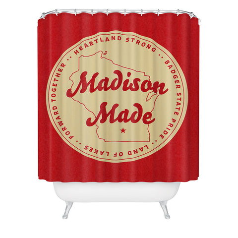 Society6 Design Studio Madison Made Shower Curtain