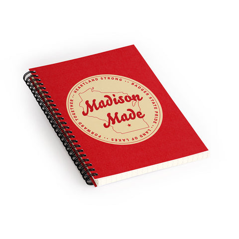 Society6 Design Studio Madison Made Spiral Notebook