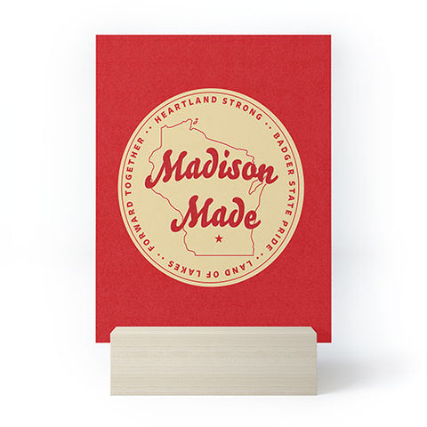 Society6 Design Studio Madison Made Mini Art Print