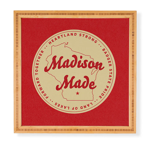 Society6 Design Studio Madison Made Framed Wall Art