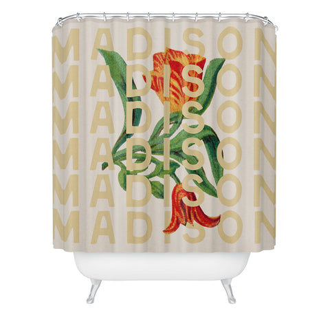 Society6 Design Studio Madison Tulips Shower Curtain