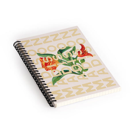 Society6 Design Studio Madison Tulips Spiral Notebook