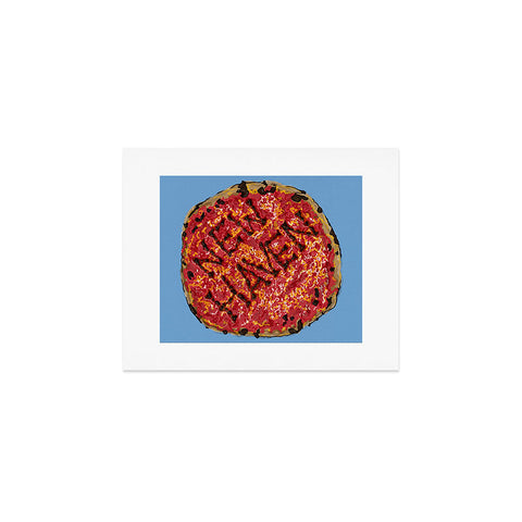 Society6 Design Studio New Haven Pizza Art Print