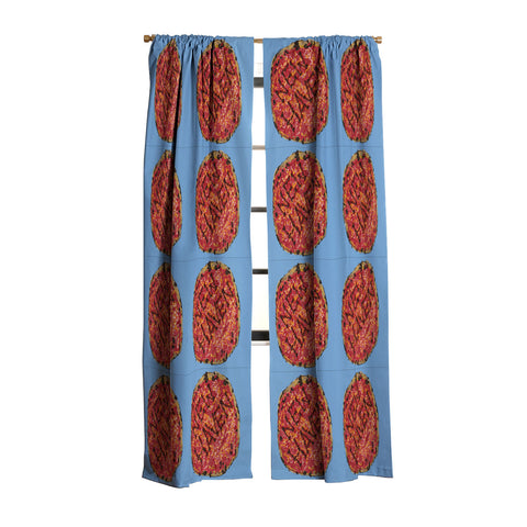 Society6 Design Studio New Haven Pizza Blackout Window Curtain