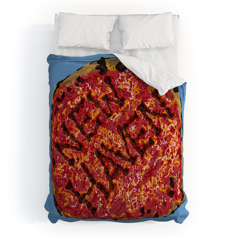Society6 Design Studio New Haven Pizza Comforter
