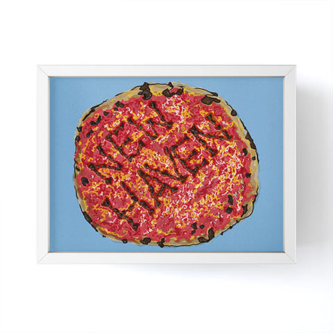 Society6 Design Studio New Haven Pizza Framed Mini Art Print