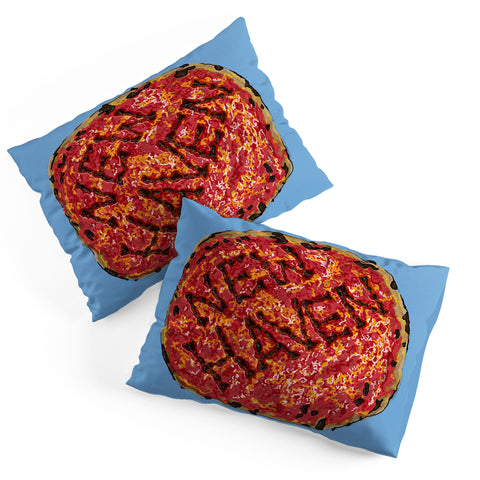 Society6 Design Studio New Haven Pizza Pillow Shams