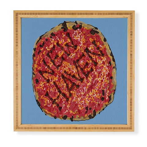 Society6 Design Studio New Haven Pizza Framed Wall Art