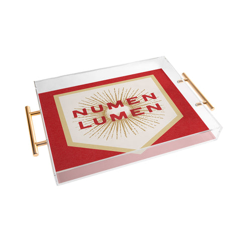 Society6 Design Studio Numen Lumen Acrylic Tray