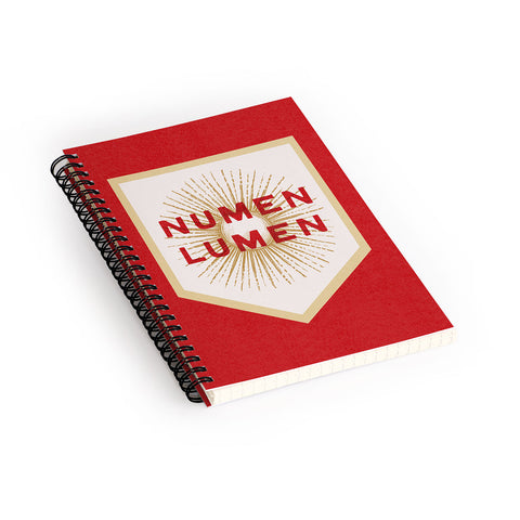 Society6 Design Studio Numen Lumen Spiral Notebook
