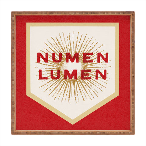 Society6 Design Studio Numen Lumen Square Tray