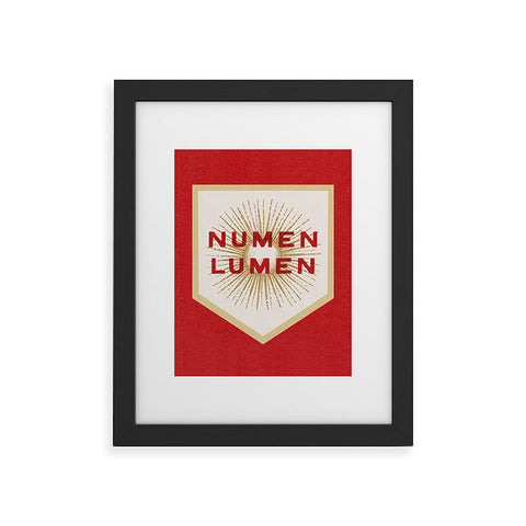 Society6 Design Studio Numen Lumen Framed Art Print