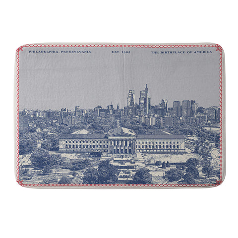 Society6 Design Studio Philadelphia PA Memory Foam Bath Mat