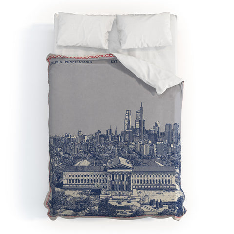 Society6 Design Studio Philadelphia PA Duvet Cover