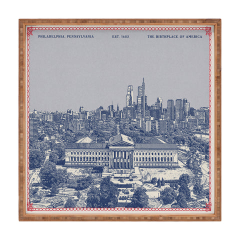 Society6 Design Studio Philadelphia PA Square Tray