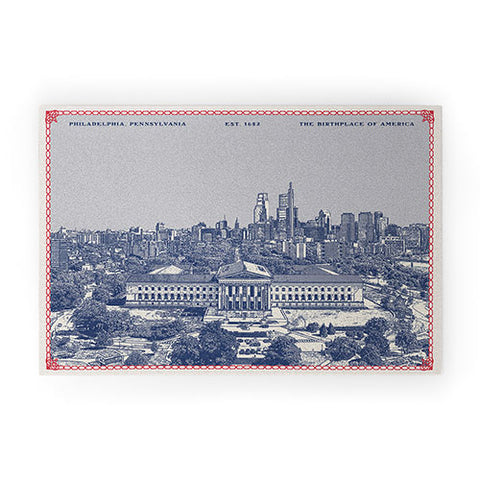 Society6 Design Studio Philadelphia PA Welcome Mat