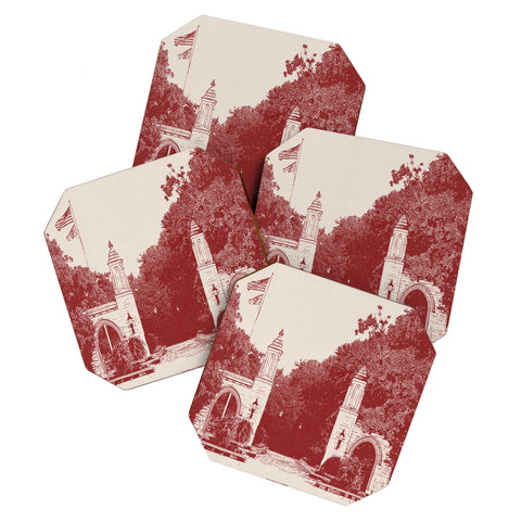 Society6 Design Studio sample gates Coaster Set