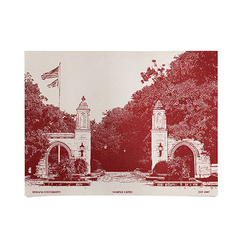 Society6 Design Studio sample gates Poster